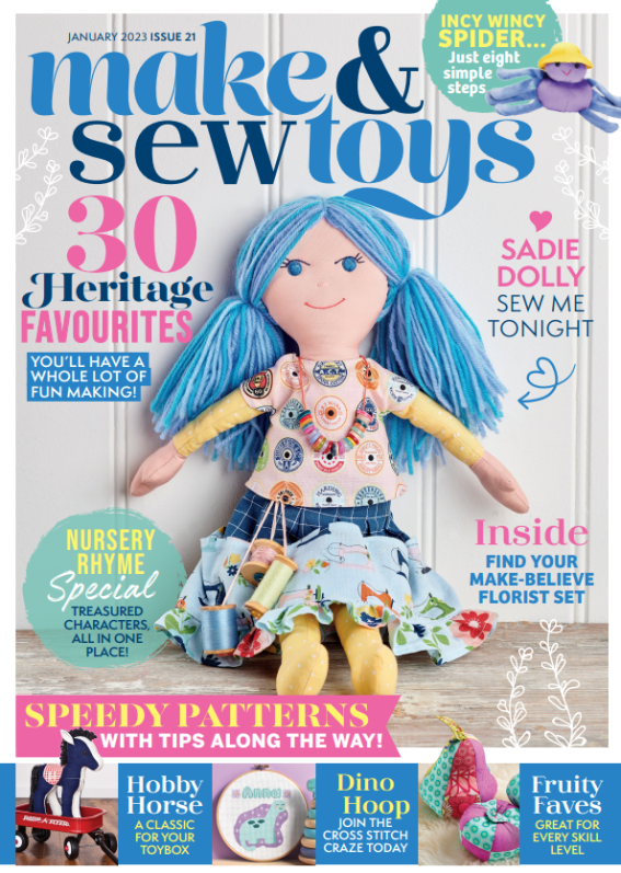 Make & Sew Toys: Issue 21 Template Pack