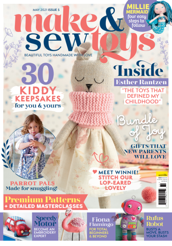 Make & Sew Toys: Issue Five Template Pack