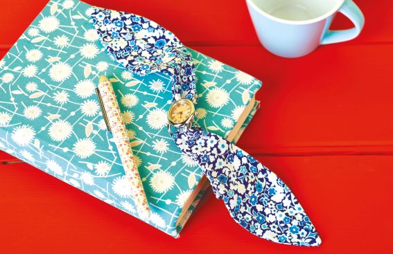Sew 127 September 19 Floral Watch Strap Sew 127 September 19 Floral Watch Strap