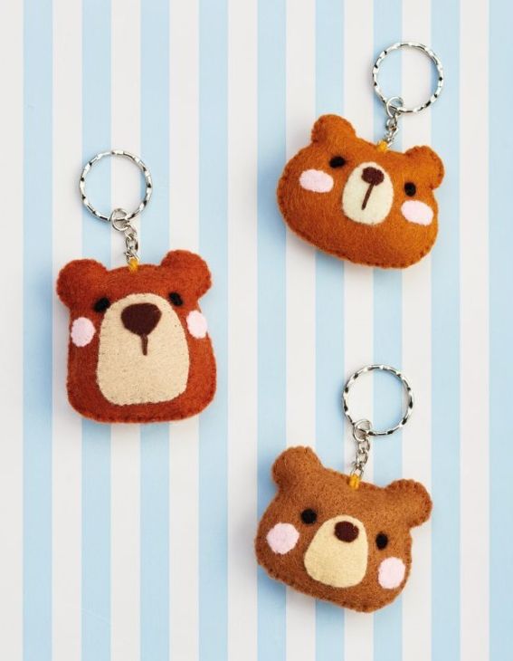 Sew 159 February 22 Teddy Keyrings Sew 159 February 22 Teddy Keyrings