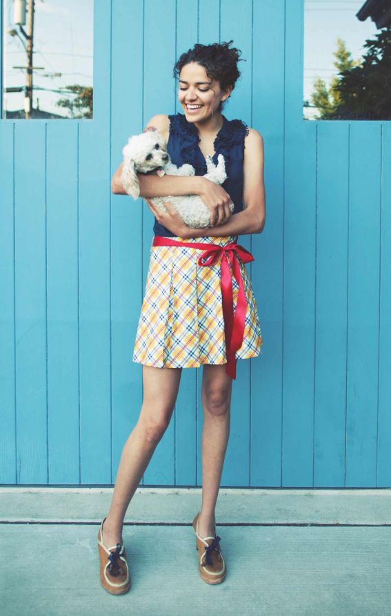 Pleated A-line Skirt Pleated A-line Skirt