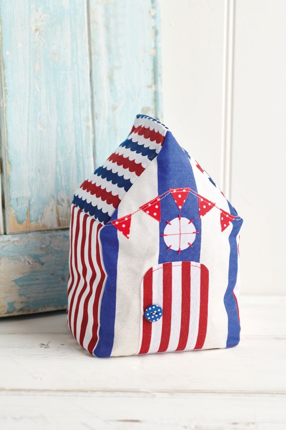 Sew 151 July 21 Beach Hut Doorstop