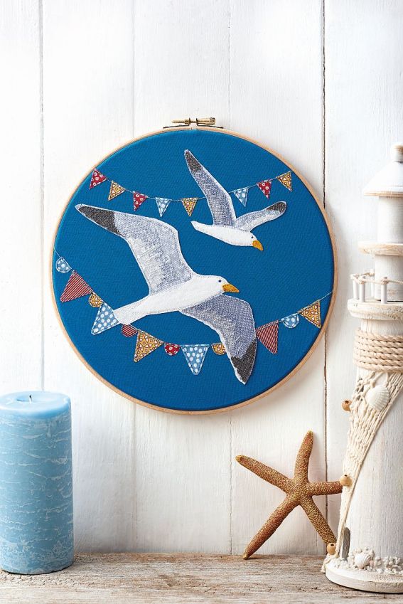Sew 138 July 20 Seagull Hoop Sew 138 July 20 Seagull Hoop