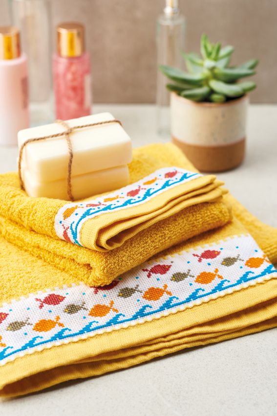 Sew 138 July 20 Marine Towel Set Sew 138 July 20 Marine Towel Set