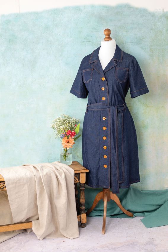 Sew 154 October 21 Jules Shirt Dress