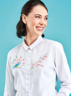Sew 125 July 19 Bird & Blossom Shirt