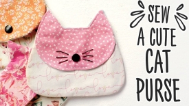 Cute Cat Purse - The Crafts Channel