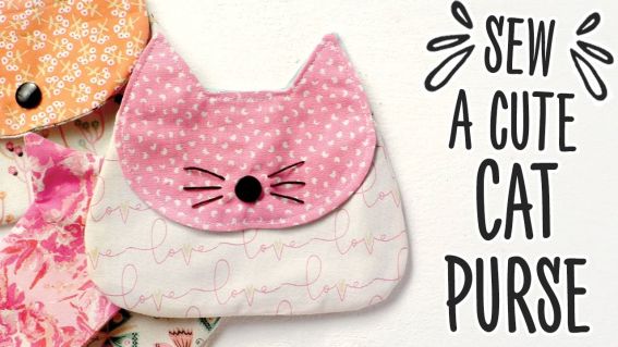 Cute Cat Purse - The Crafts Channel Cute Cat Purse - The Crafts Channel