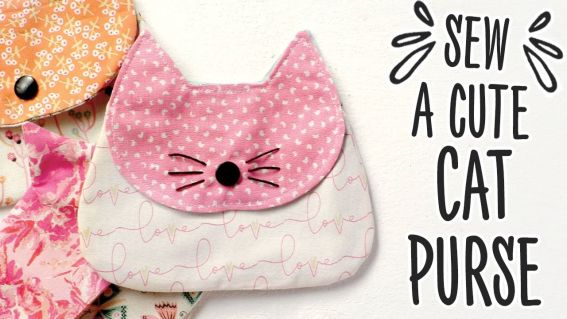 Cute Cat Purse - The Crafts Channel