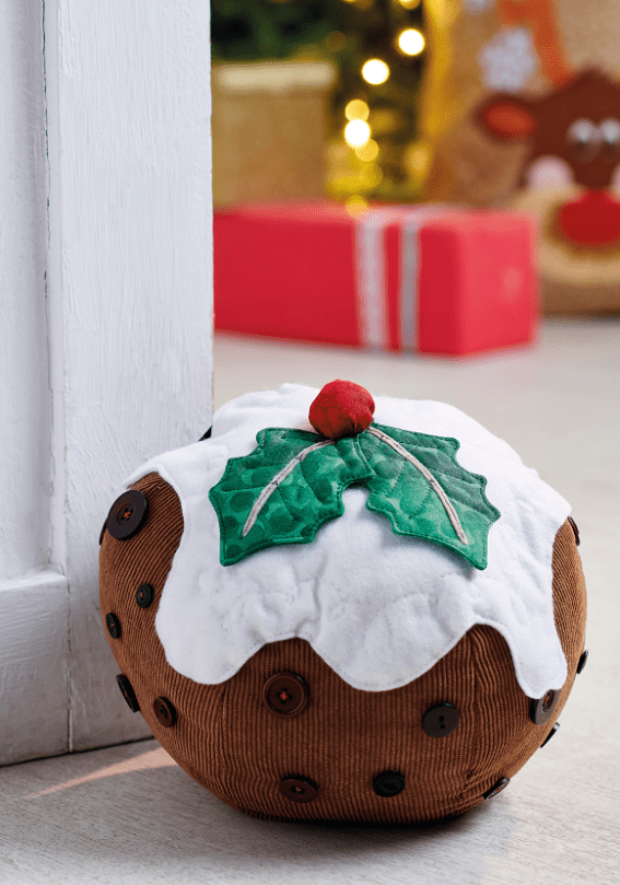 Sew 142 Christmas 20 Christmas Pudding Doorstop