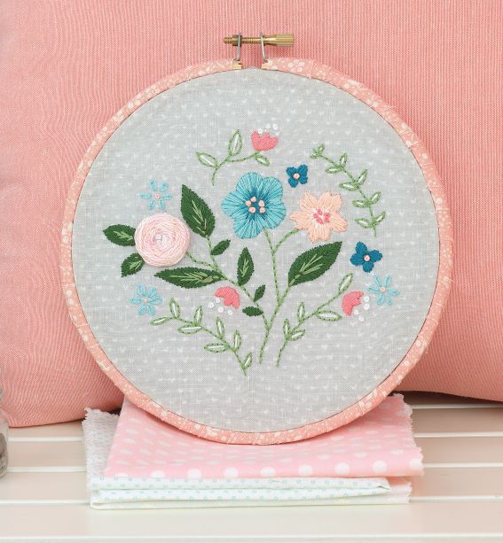Sew 119 Jan 19 Bouquet Hoop Sew 119 Jan 19 Bouquet Hoop