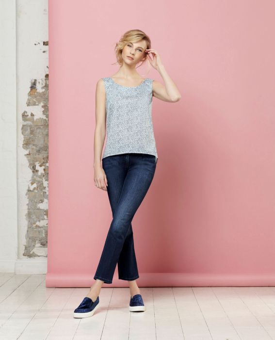 Sleeveless Shell Top Sleeveless Shell Top