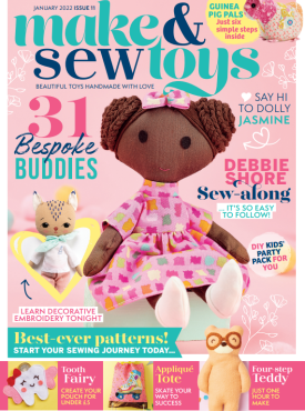 Make & Sew Toys: Issue 11 Template Pack