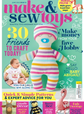 Make & Sew Toys: Issue 15 Template Pack