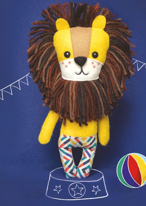 Sew 126 August 19 Leonard the Lion Sew 126 August 19 Leonard the Lion