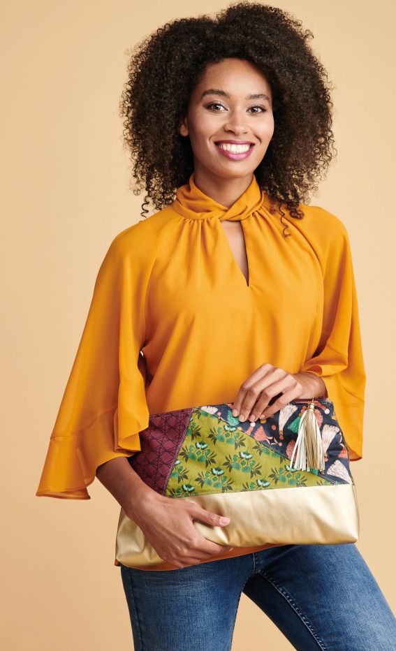 Sew 130 Nov 19 Patchwork Clutch Sew 130 Nov 19 Patchwork Clutch
