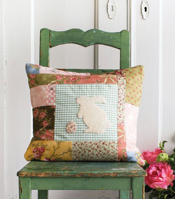 Sew 122 April 19 Rabbit Cushion Sew 122 April 19 Rabbit Cushion