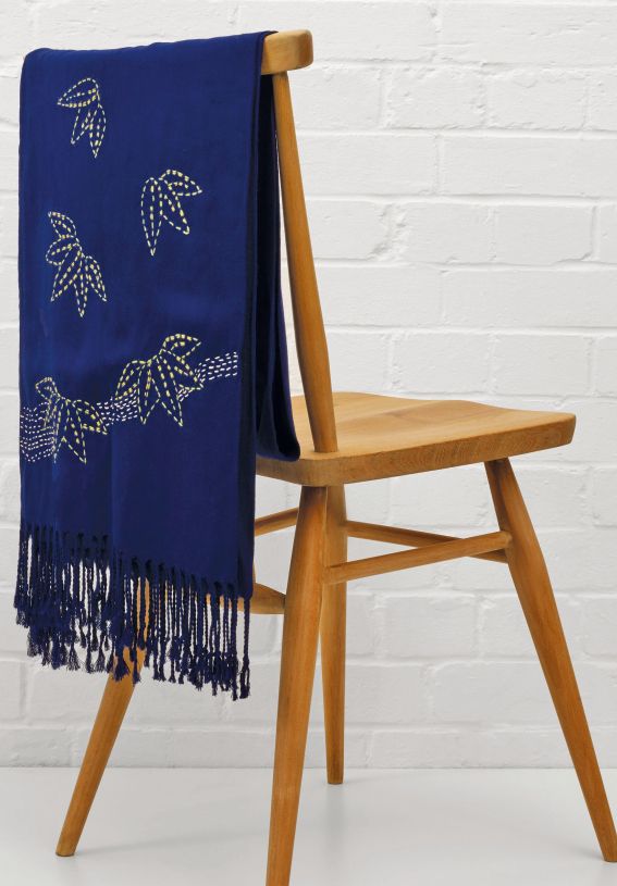 Sew 126 August 19 Sashiko Scarf Sew 126 August 19 Sashiko Scarf