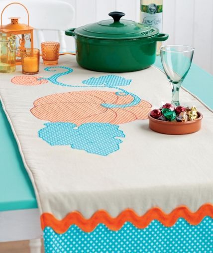 pumpkin table runner