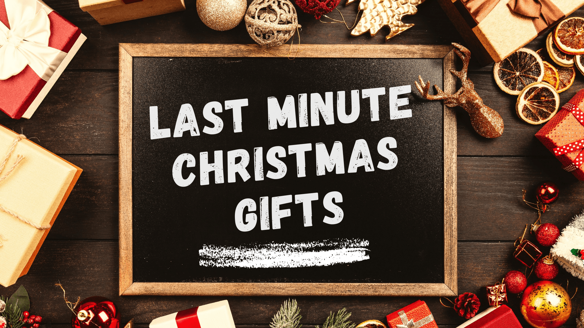 Last minute christmas shop gifts