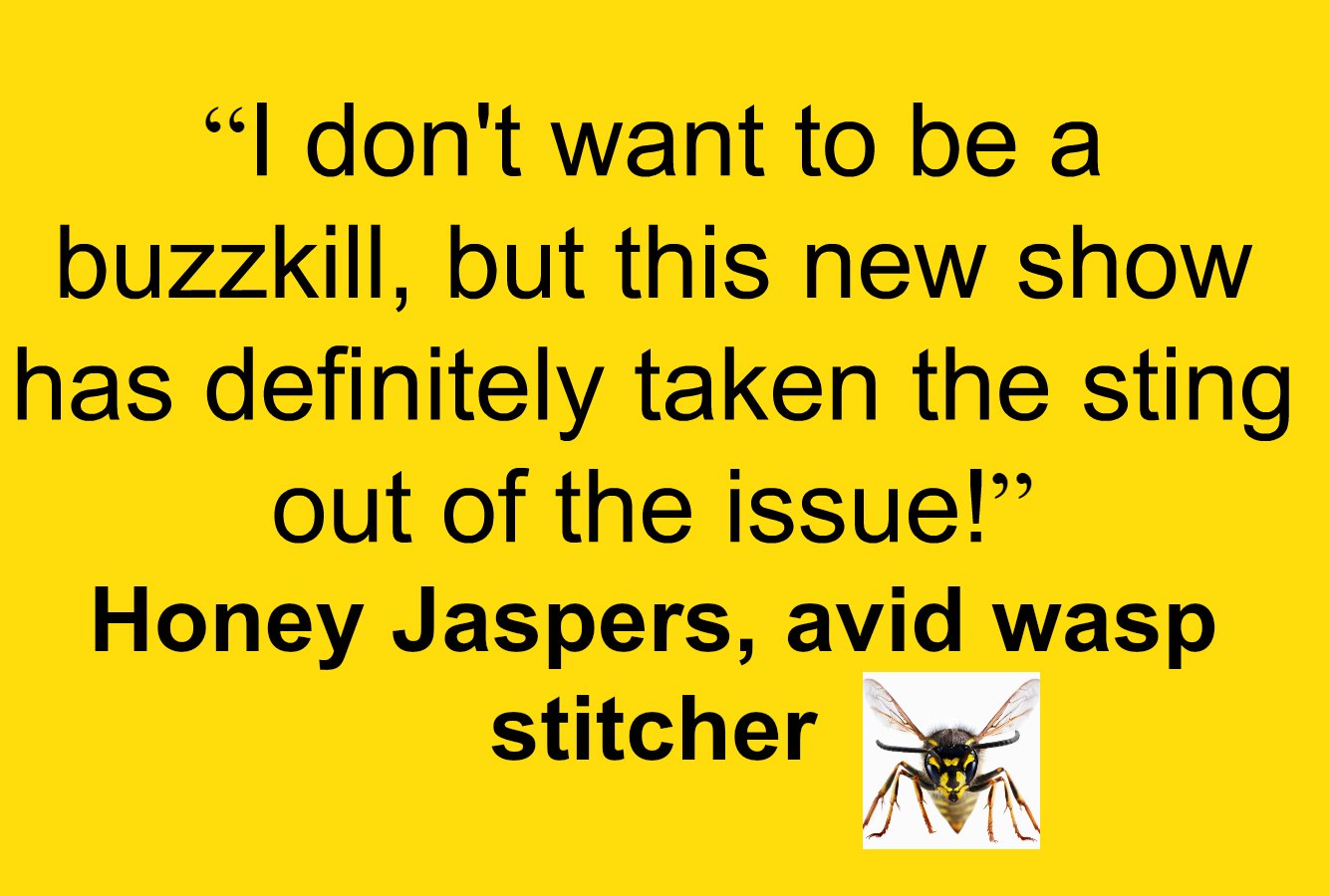 Wasp stitcher