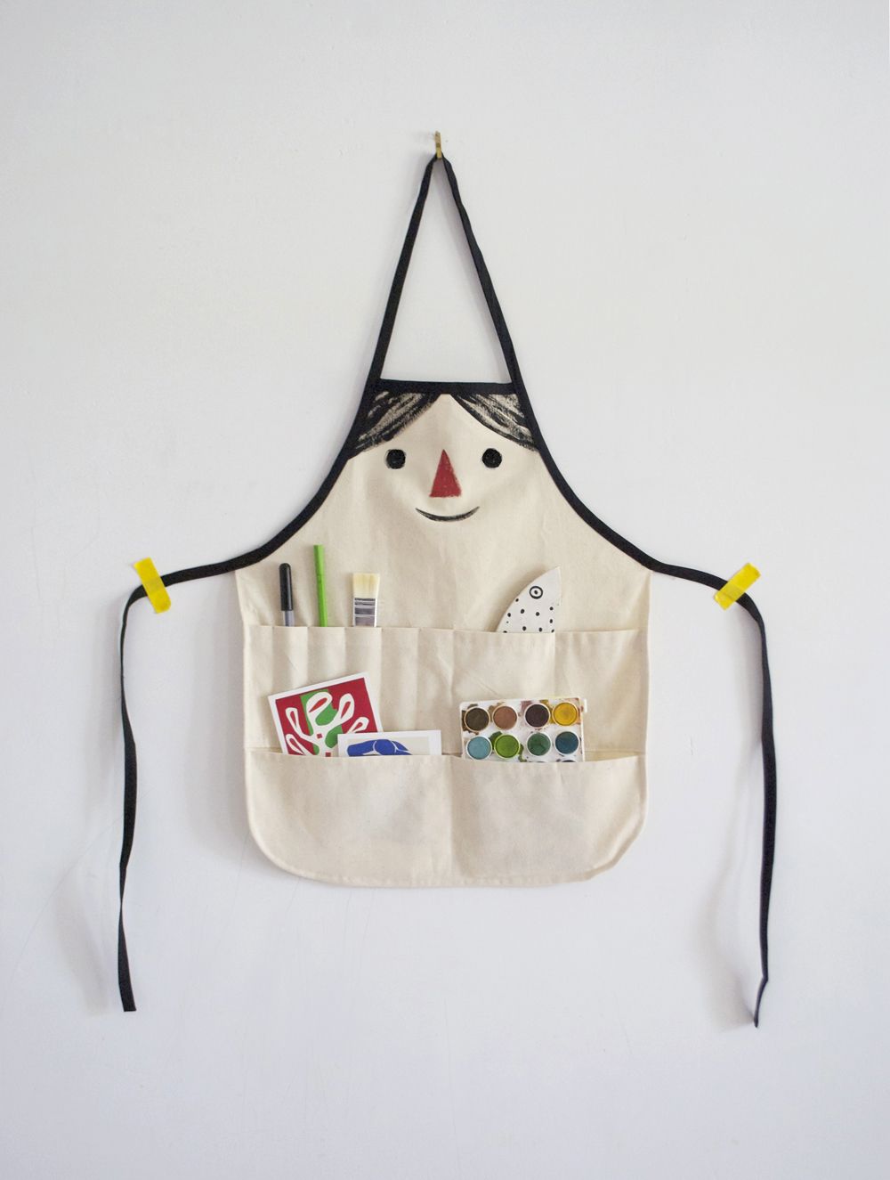 Make a kids craft apron