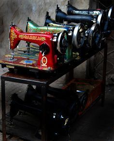 old sewing machines