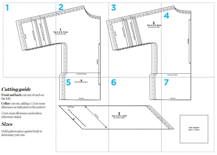 Cutting layout