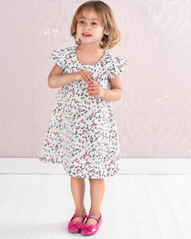 Betty Kids Dress - Free sewing patterns - Sew Magazine