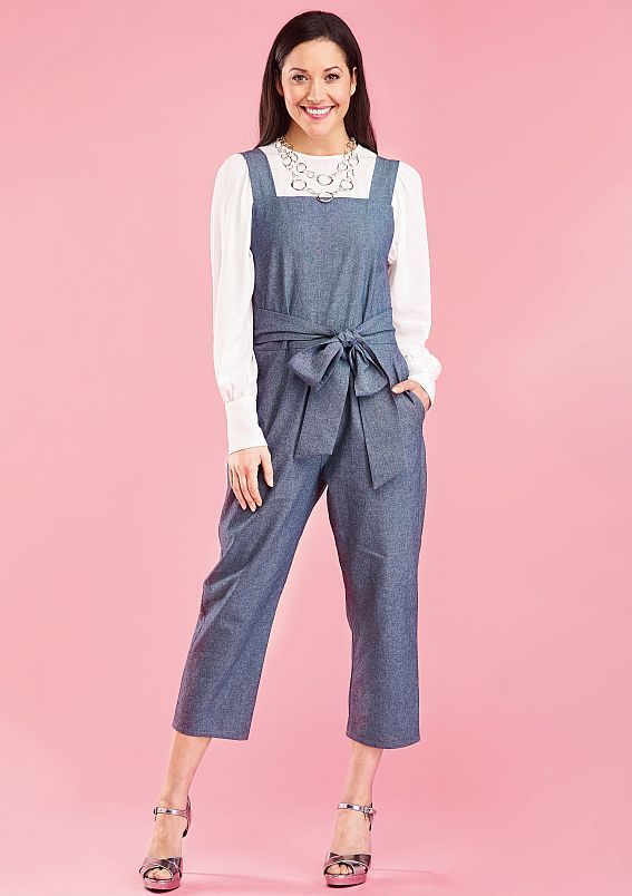 Debbie Linen Jumpsuit - Free sewing patterns - Sew Magazine