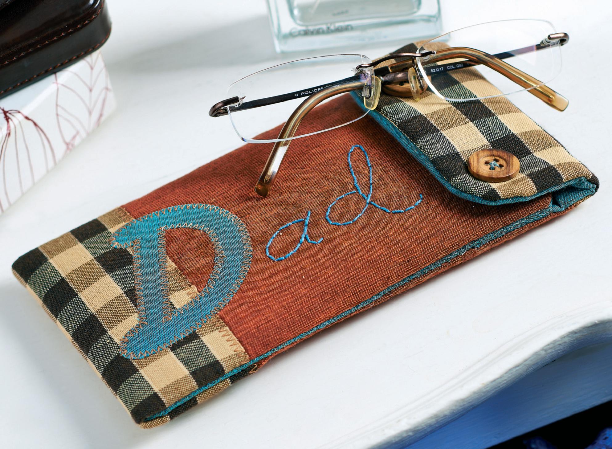 Dad Glasses Case Free Sewing Patterns Sew Magazine