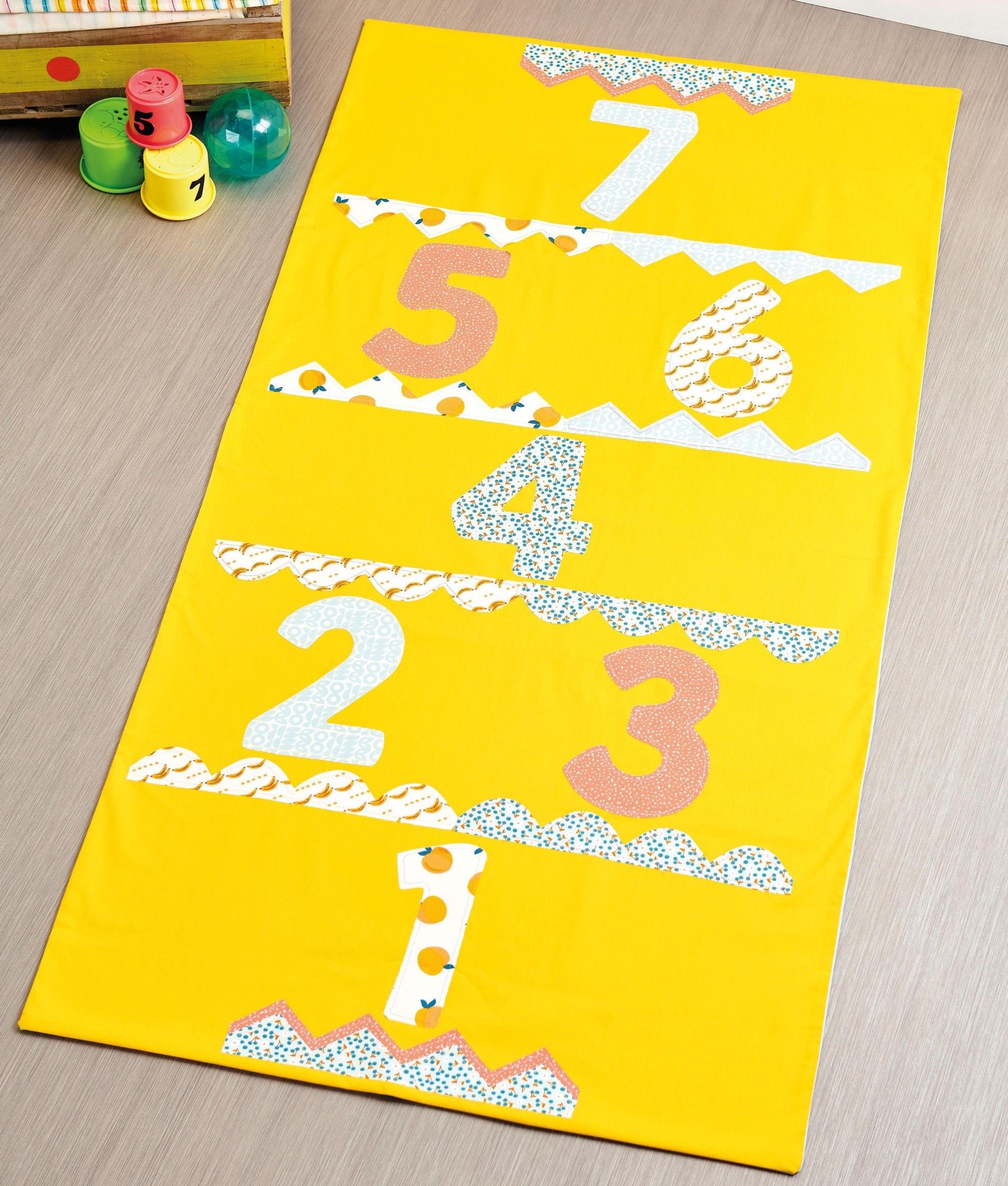 Hopscotch Mat Free sewing patterns Sew Magazine