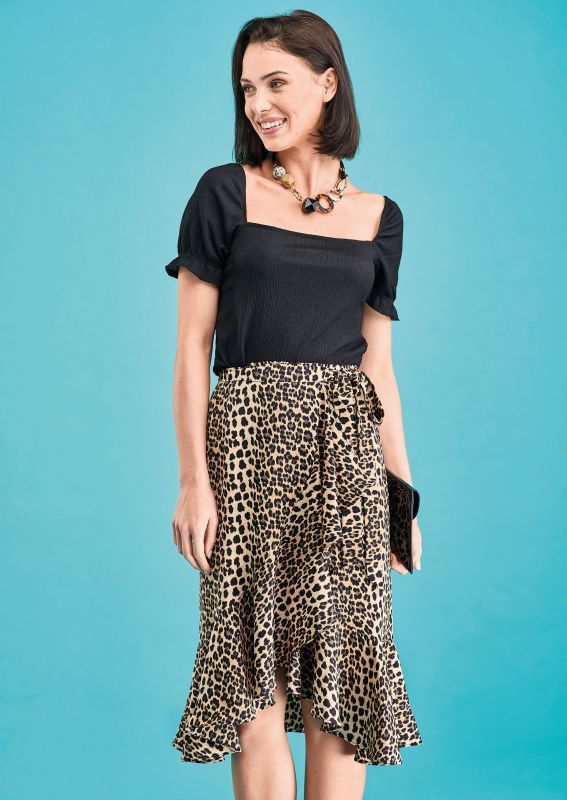 Iris Ruffle Skirt Free sewing patterns Sew Magazine
