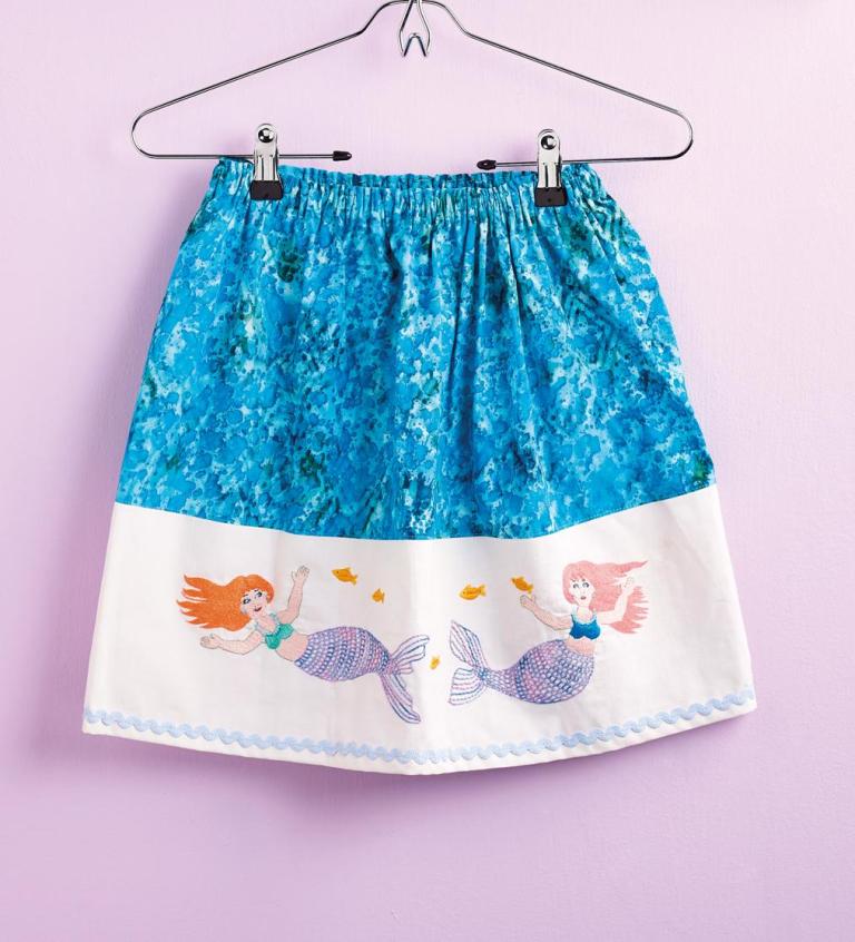 Mermaid Skirt Free sewing patterns Sew Magazine
