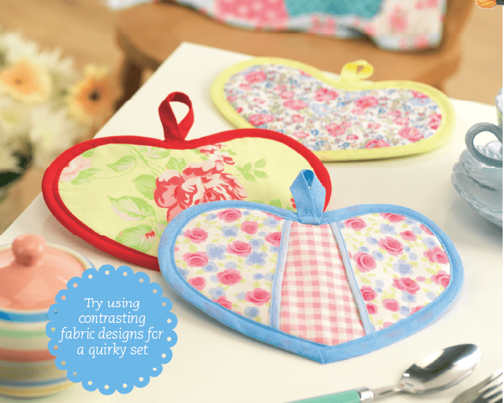 Heart Shaped Oven Mitt Pattern & Classic Oven Mitt