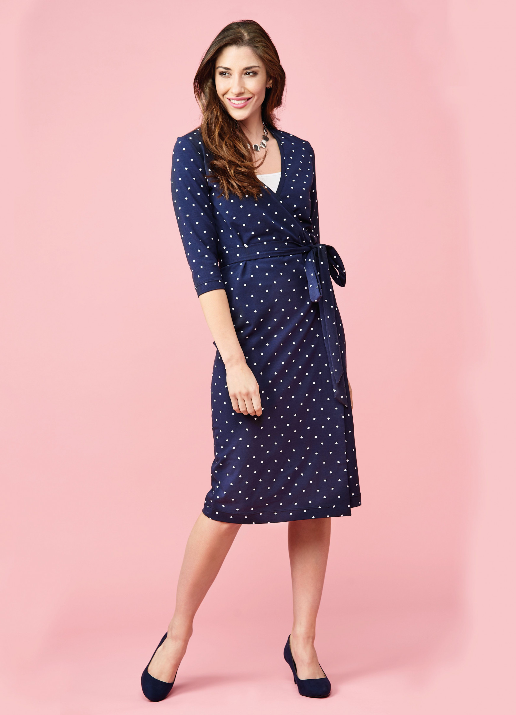Reese Classic Wrap Dress - Free sewing patterns - Sew Magazine