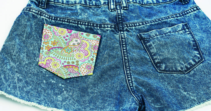 Customised pocket shorts 