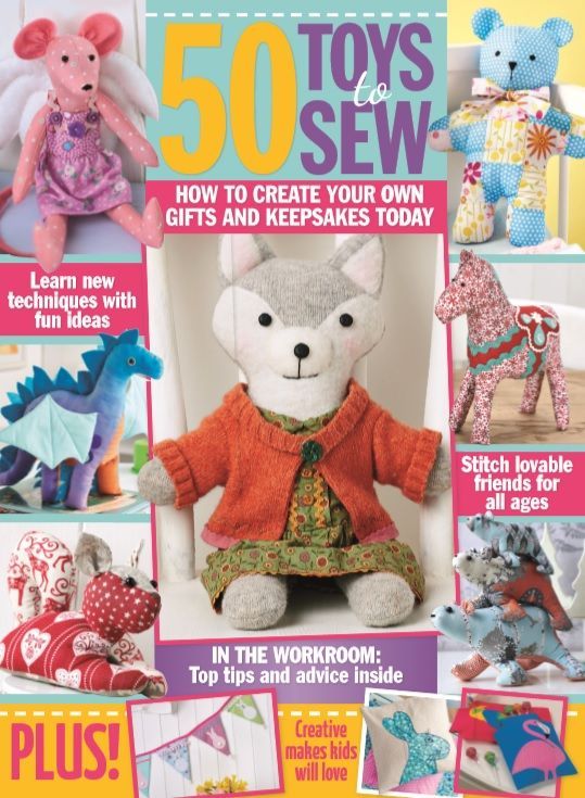 50 Toys To Sew templates