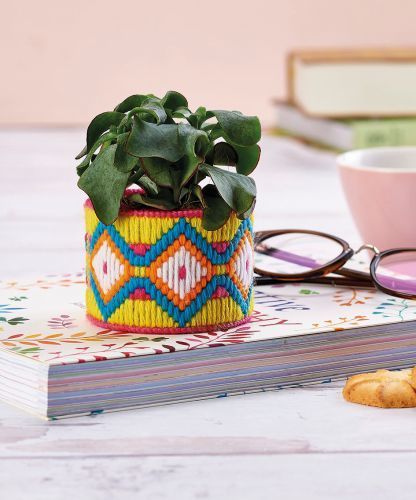 Sew 161 April 22 Bargello Planter Sew 161 April 22 Bargello Planter