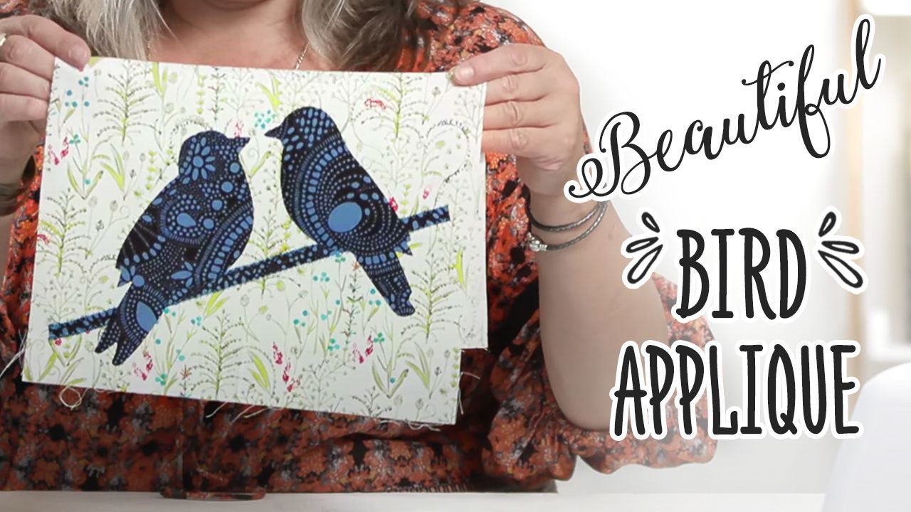 Beautiful Bird Applique Magazine Templates Sew Magazine