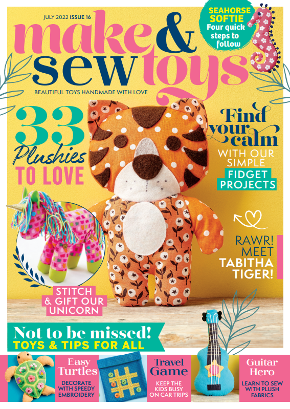 Make & Sew Toys: Issue 16 Template Pack