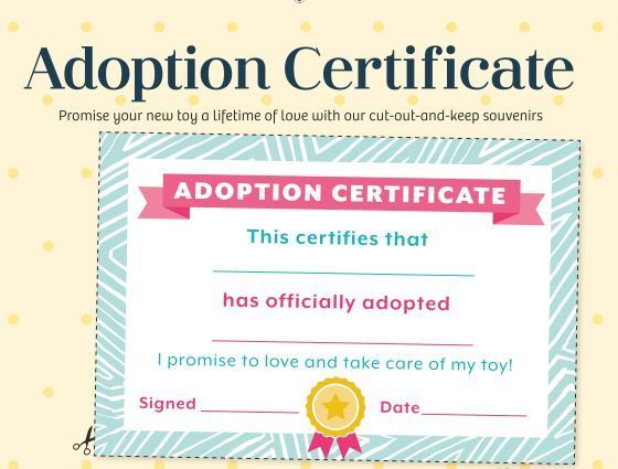 Sew 175 May 23 Adoption Certificates Sew 175 May 23 Adoption Certificates