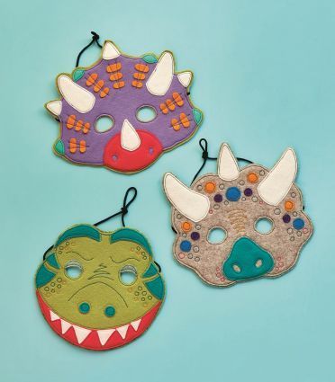 Sew 163 June 22 Dinosaur Masks Sew 163 June 22 Dinosaur Masks