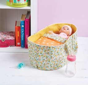 Sew 163 June 22 Doll Carrycot