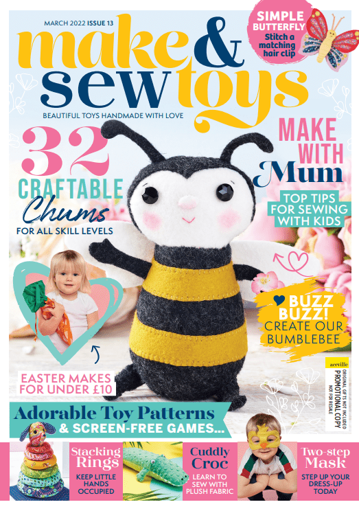 Make & Sew Toys: Issue 13 Template Pack