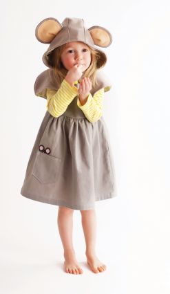 Sew 165 August 22 Mouse Cape Dress Sew 165 August 22 Mouse Cape Dress