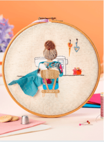 Sew 158 January 22 Hoop Art Embroidery