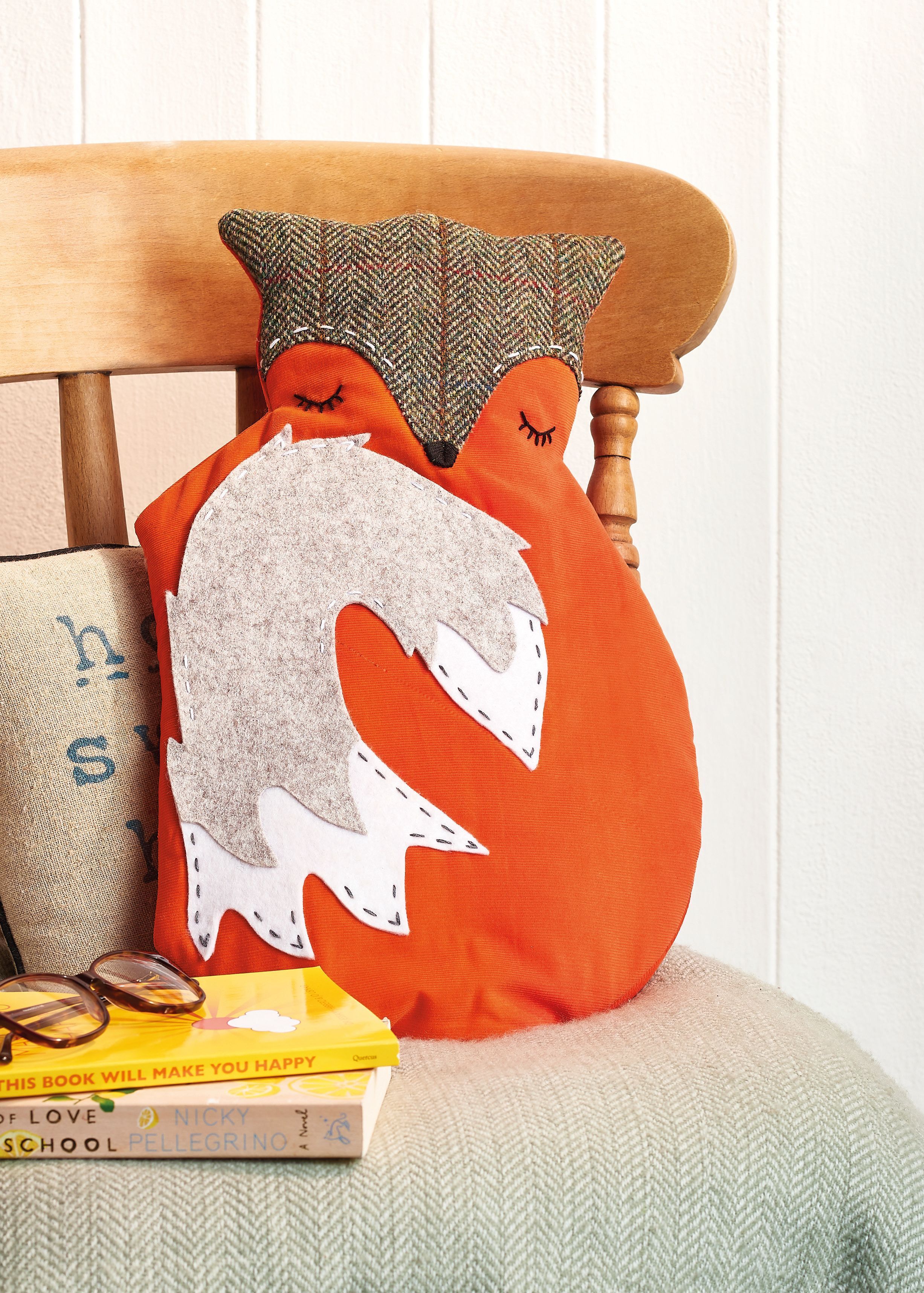 Sew 128 October 19 Fox Hot Water Bottle Magazine Templates Sew Magazine