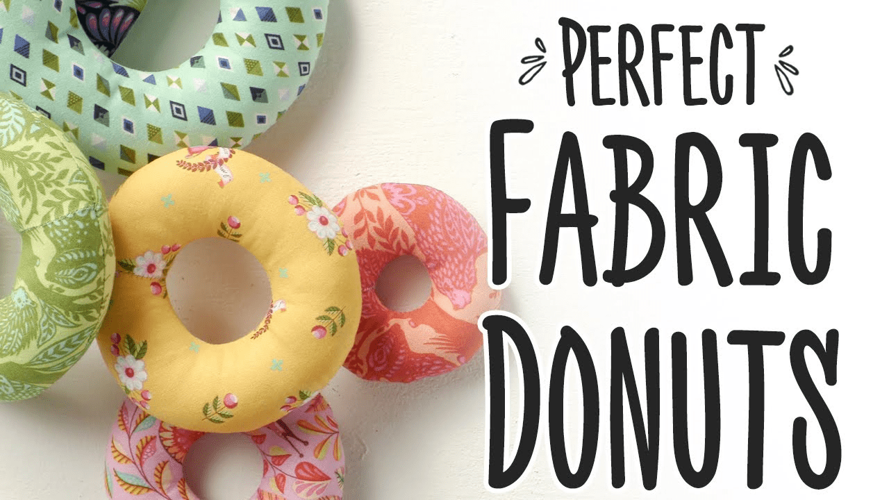 Perfect Fabric Donuts The Crafts Channel Magazine Templates Sew