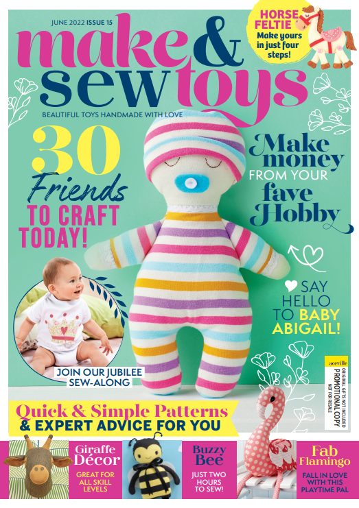 Make & Sew Toys: Issue 15 Template Pack